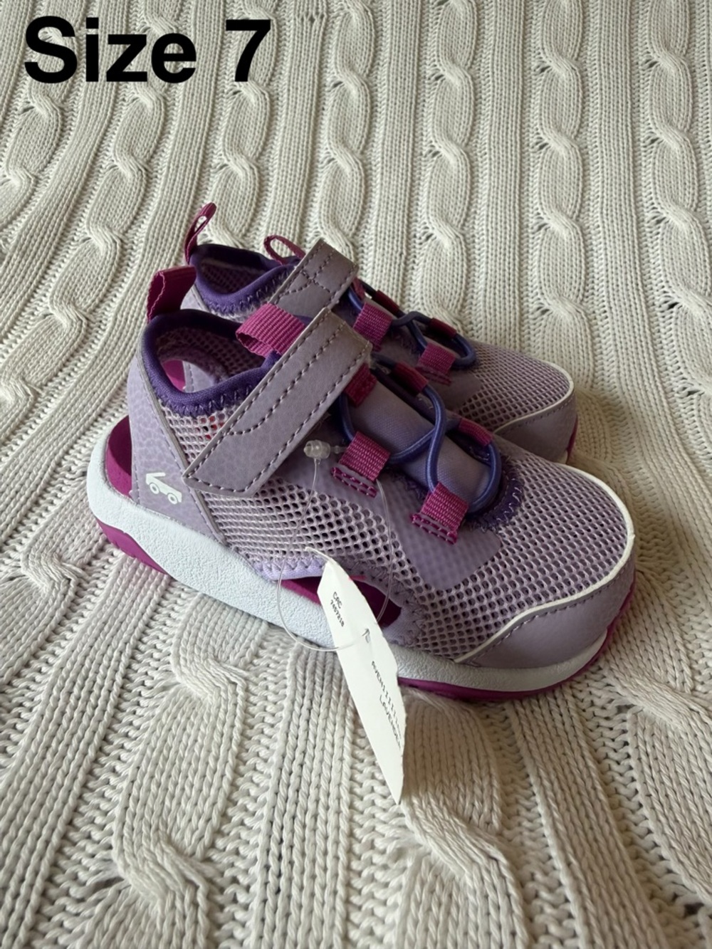 See Kai Run Aven Toddler Water Sneakers Shoes Sz 7 NEW Pool Beach Sandals Shoe